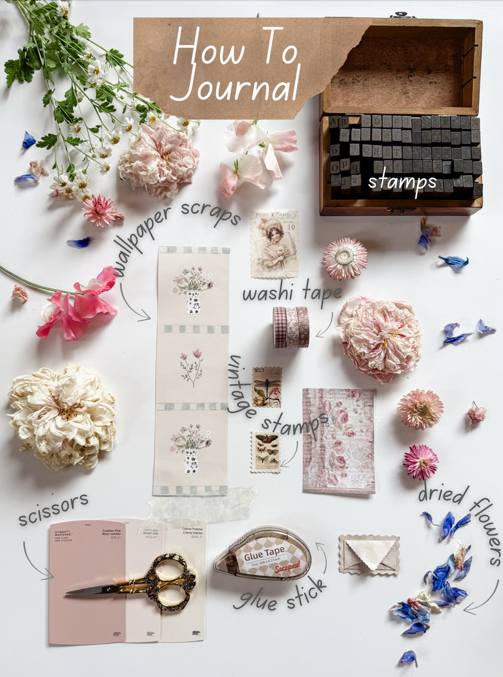 How I Turned Wallpaper Scraps Into a Dreamy Photo Journal