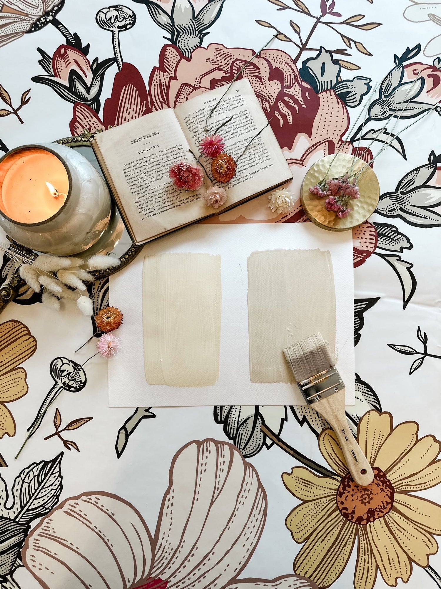 Formula for a Perfect Wallpaper and Paint Match in 2024