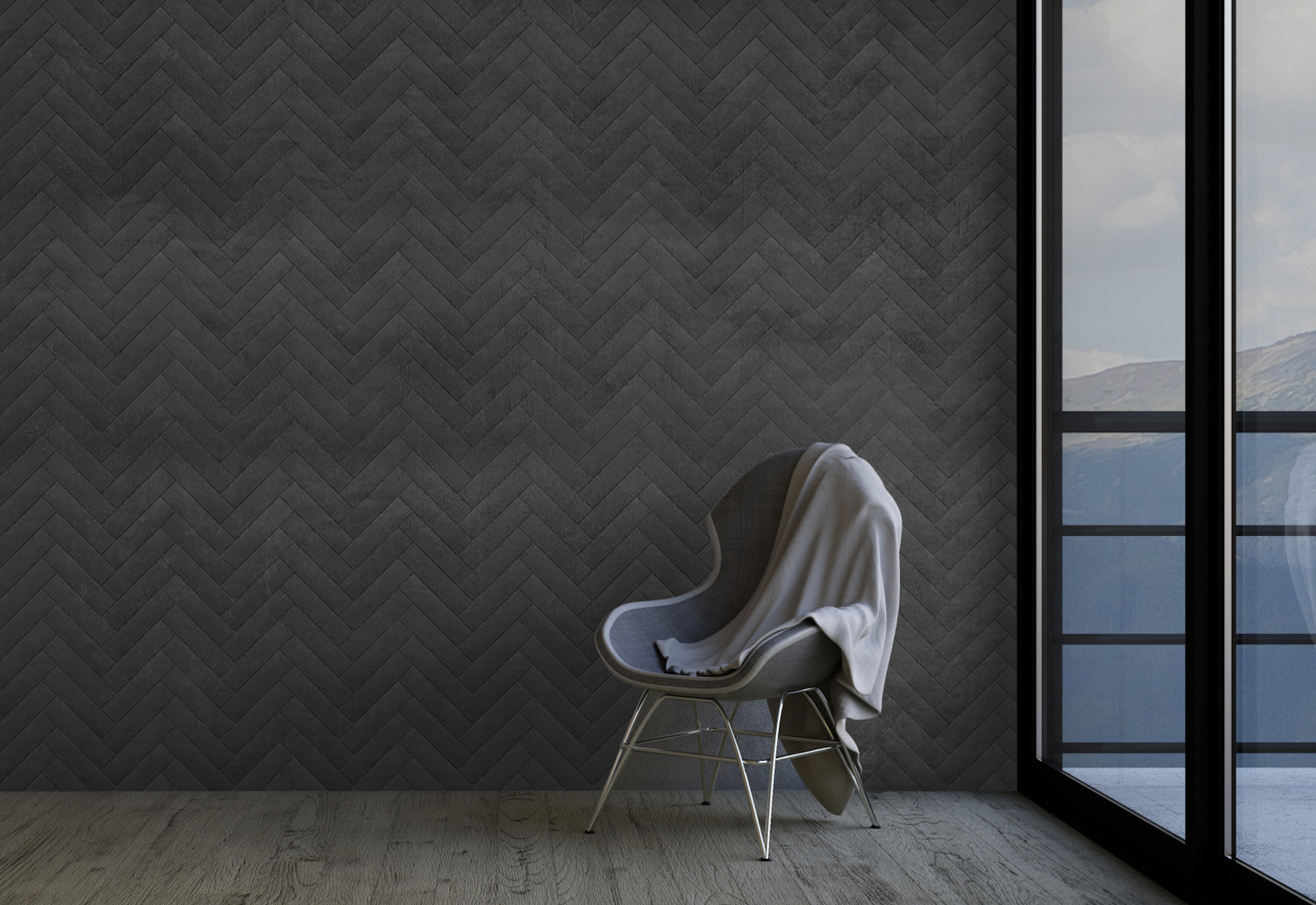 Black Wallpaper, Man Cave Wallpaper, Easy Hang Wallpaper, Best Wallpaper