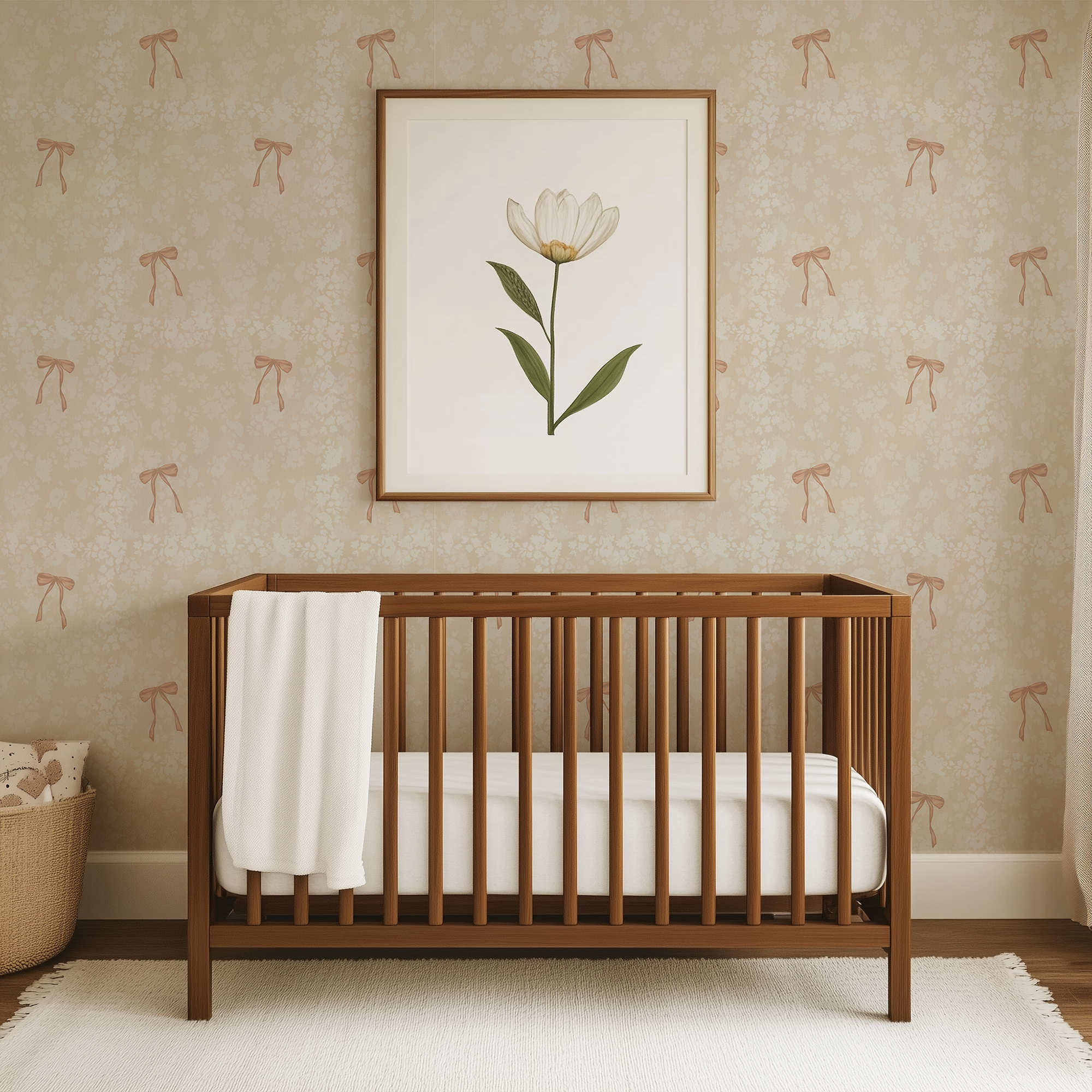 Bows Removable Peel and Stick Wallpaper