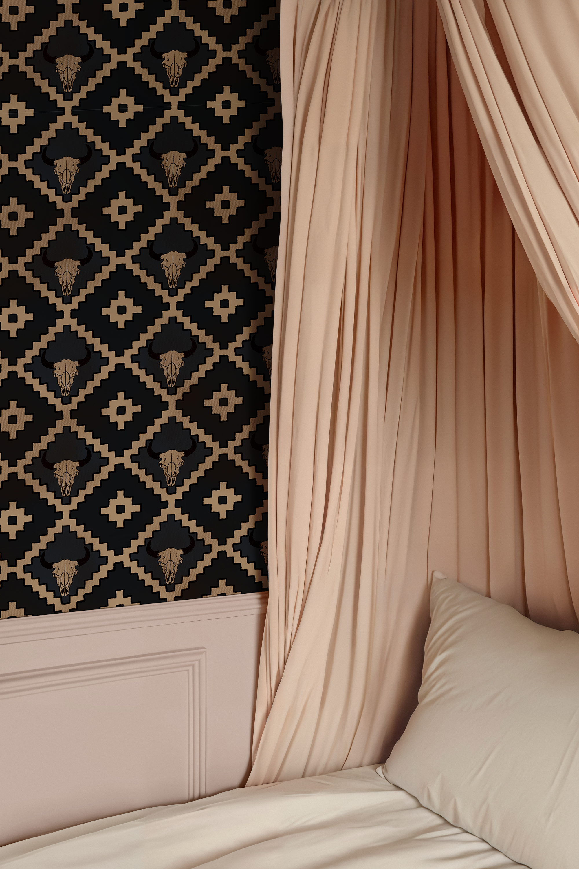 Buffalo Skull Wallpaper