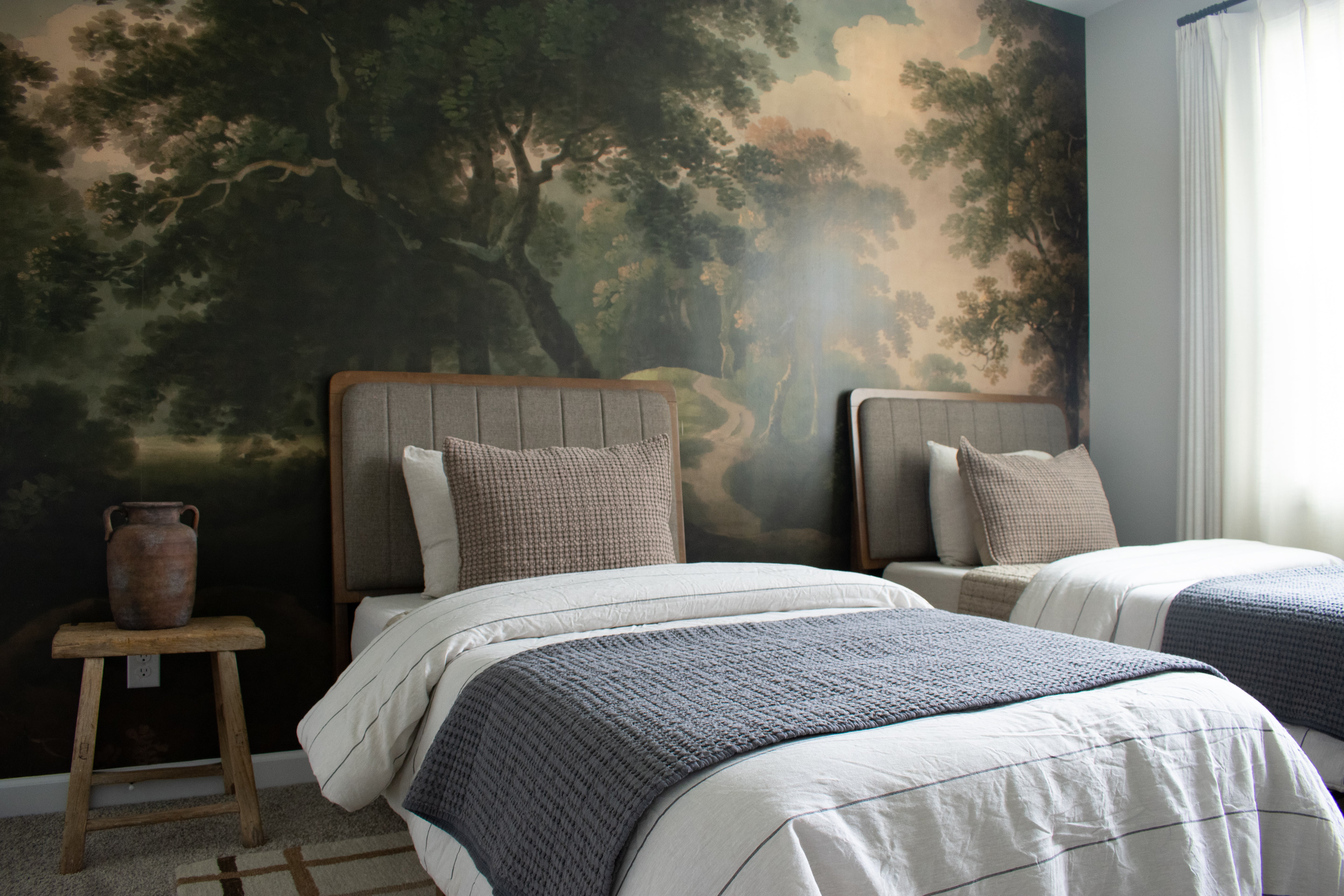 Deep Woodland Landscape Wall Mural