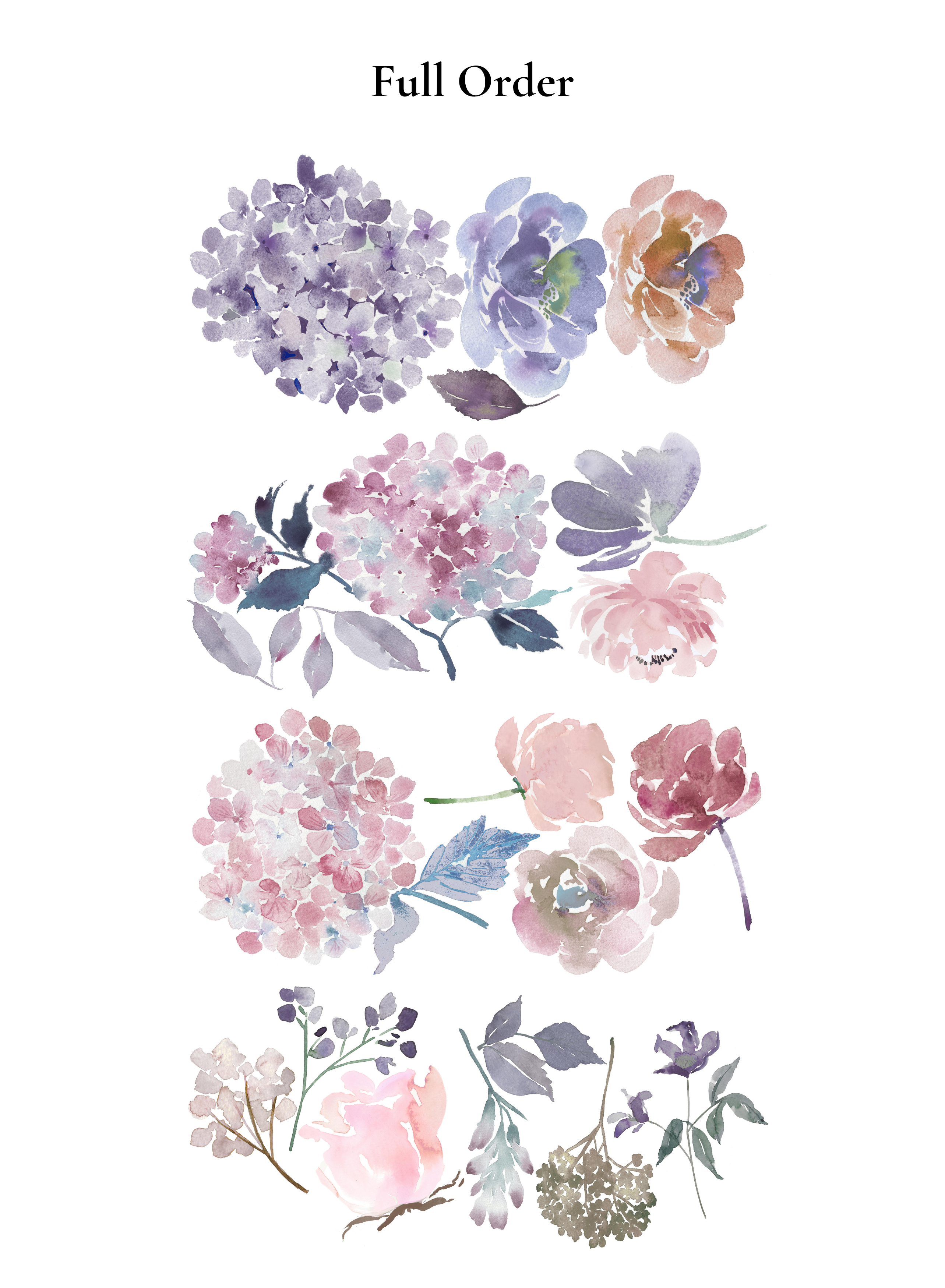 Meadow Flower Wall Stickers