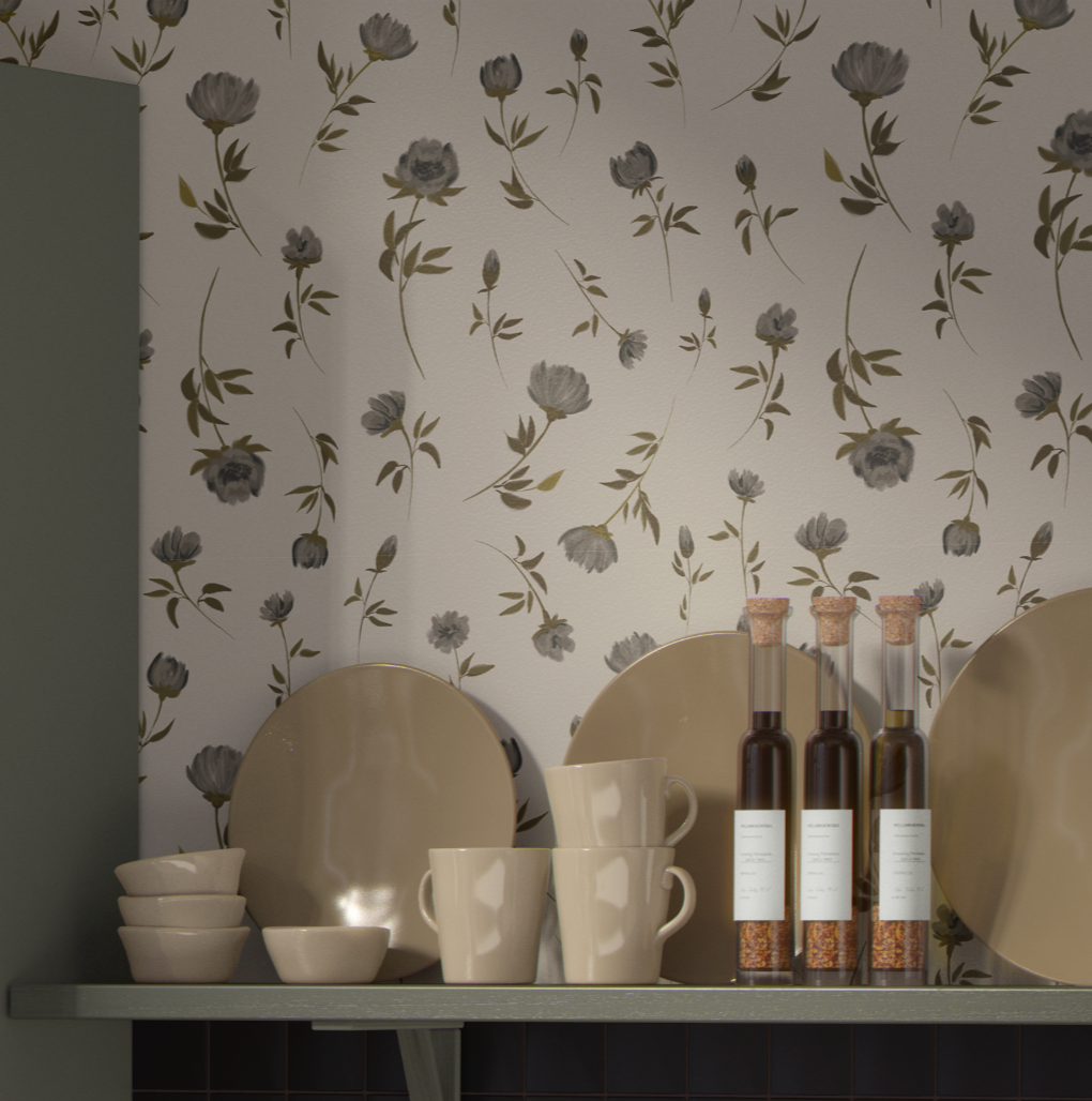 Grace Floral Wallpaper