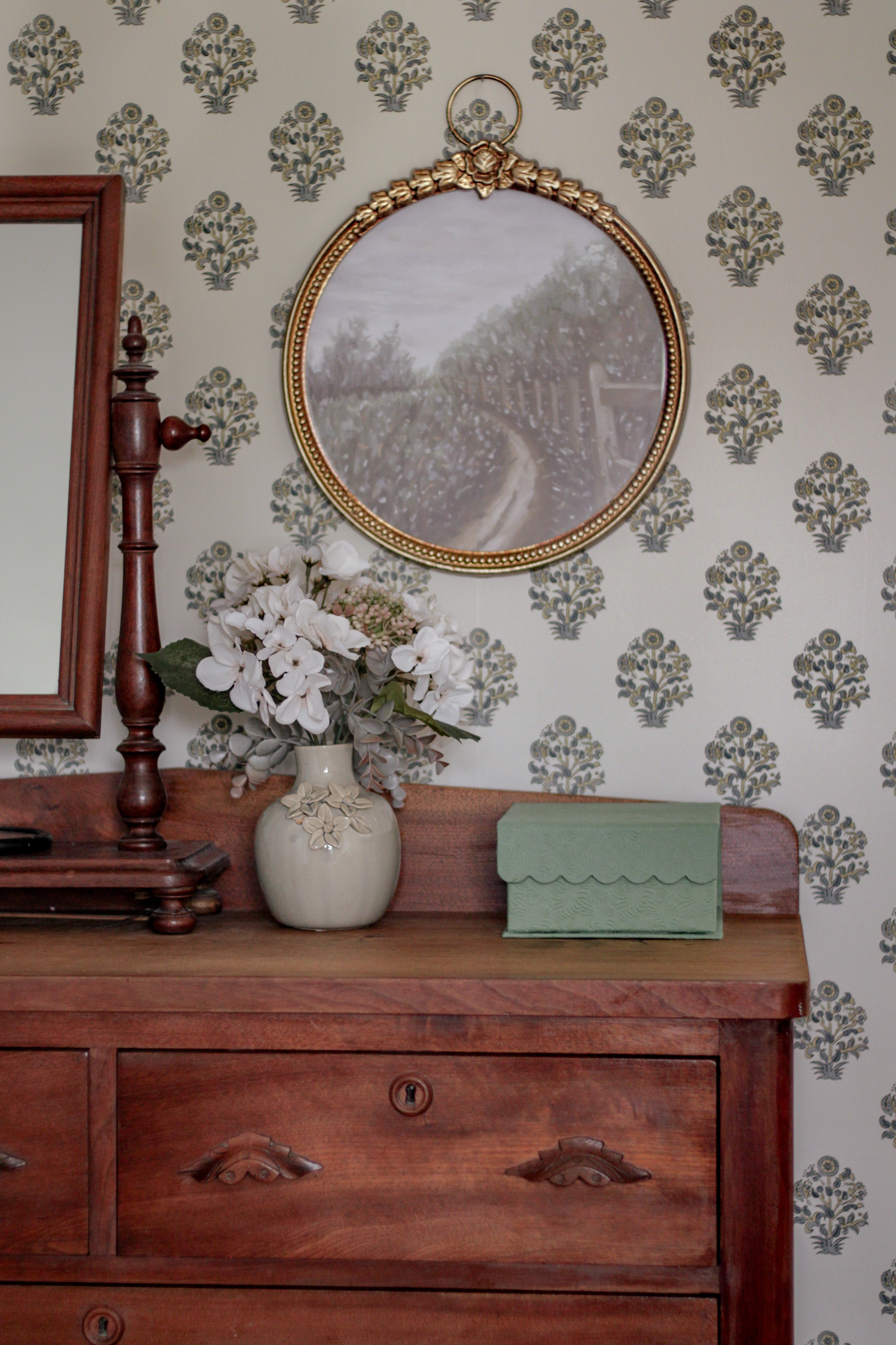 Block Print Wallpaper