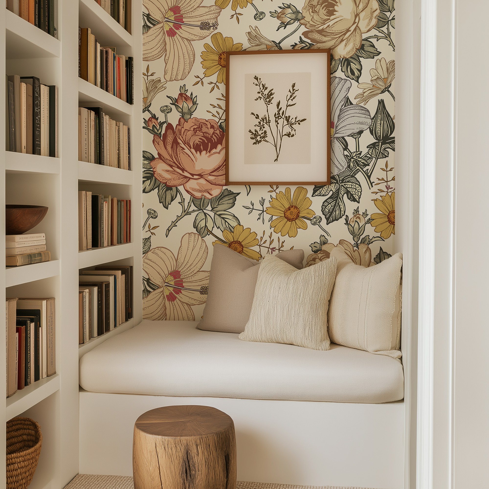 Madelyn Boho Floral Wallpaper