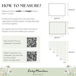 how to measure your wall for wallpaper