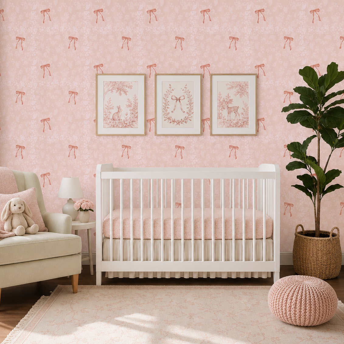 Pink Ribbon Wallpaper