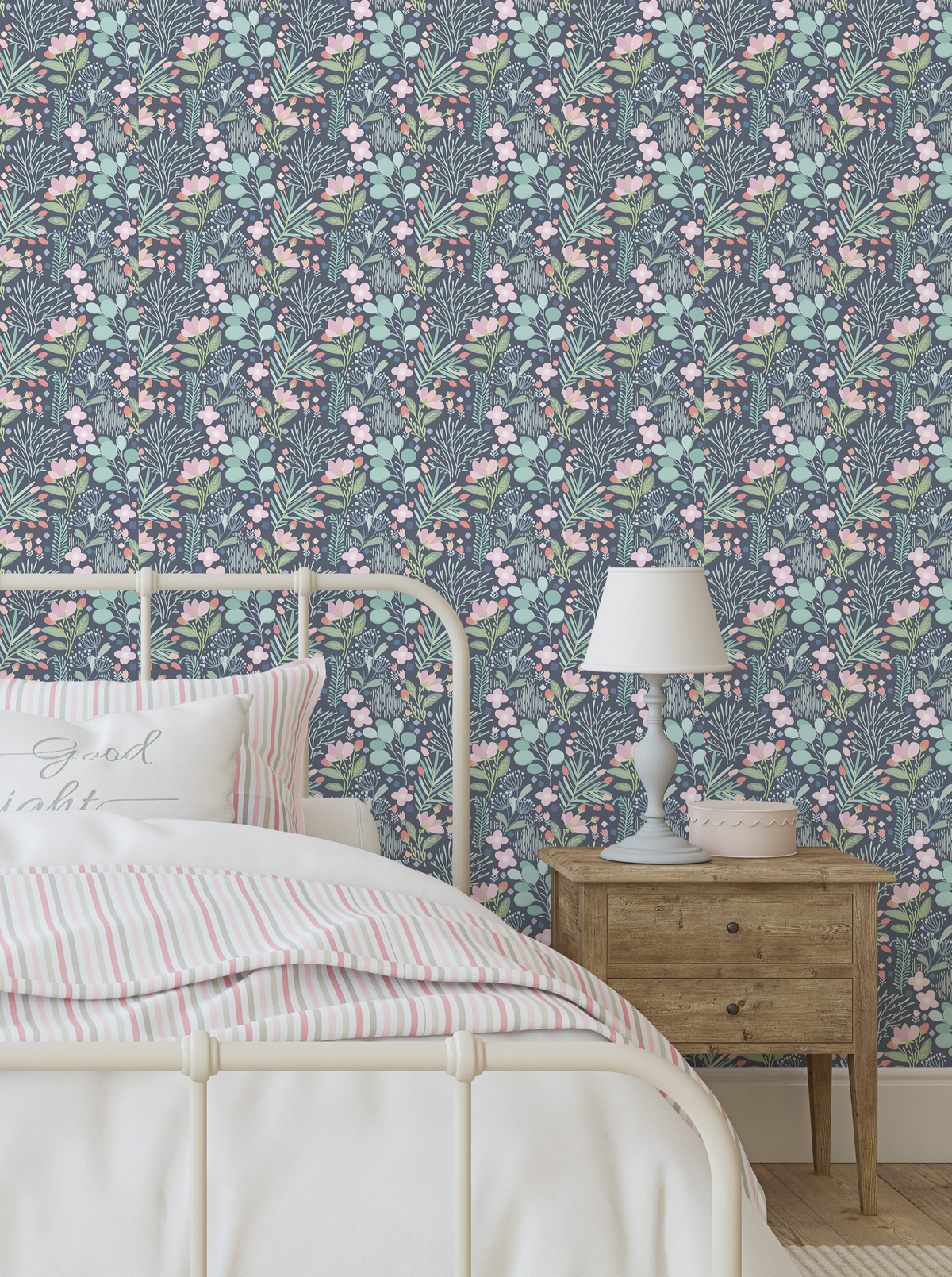 Pixie Floral Peel and Stick Wallpaper