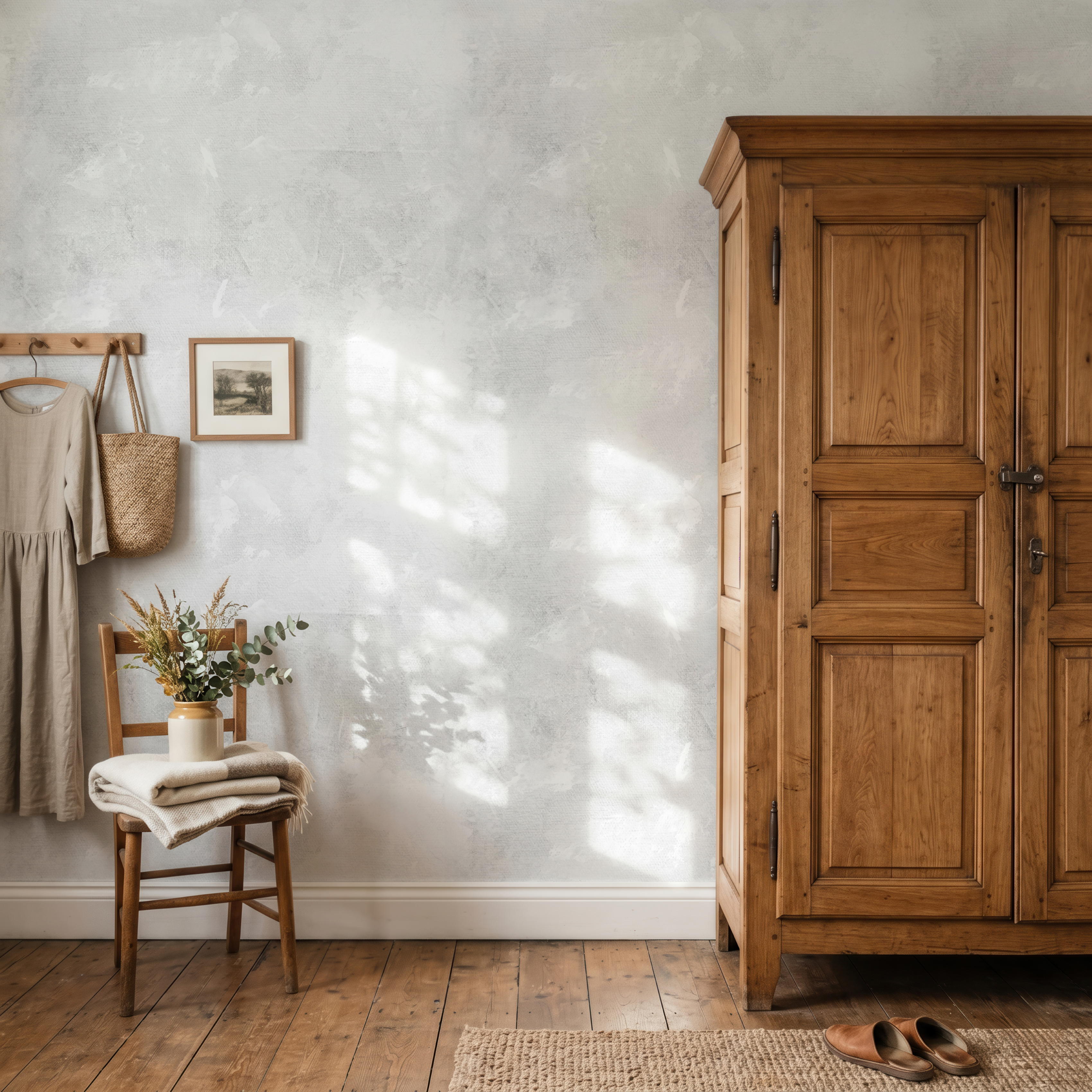 White Wallpaper (Limewash)