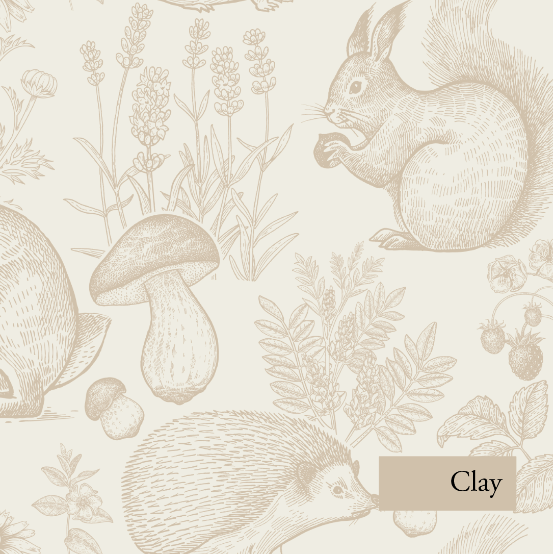 Animal Woodland Removable Peel and Stick Wallpaper