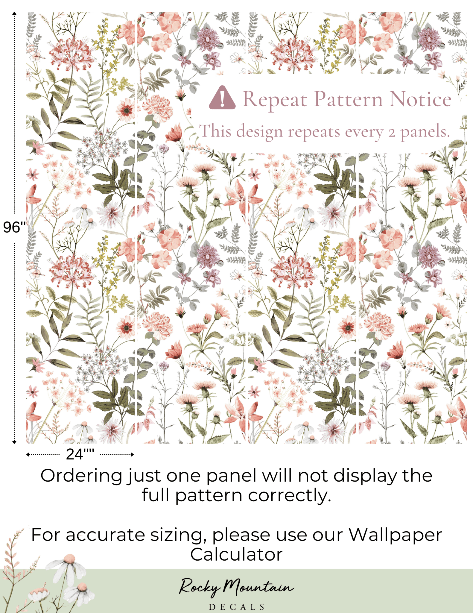 Big Floral Wallpaper