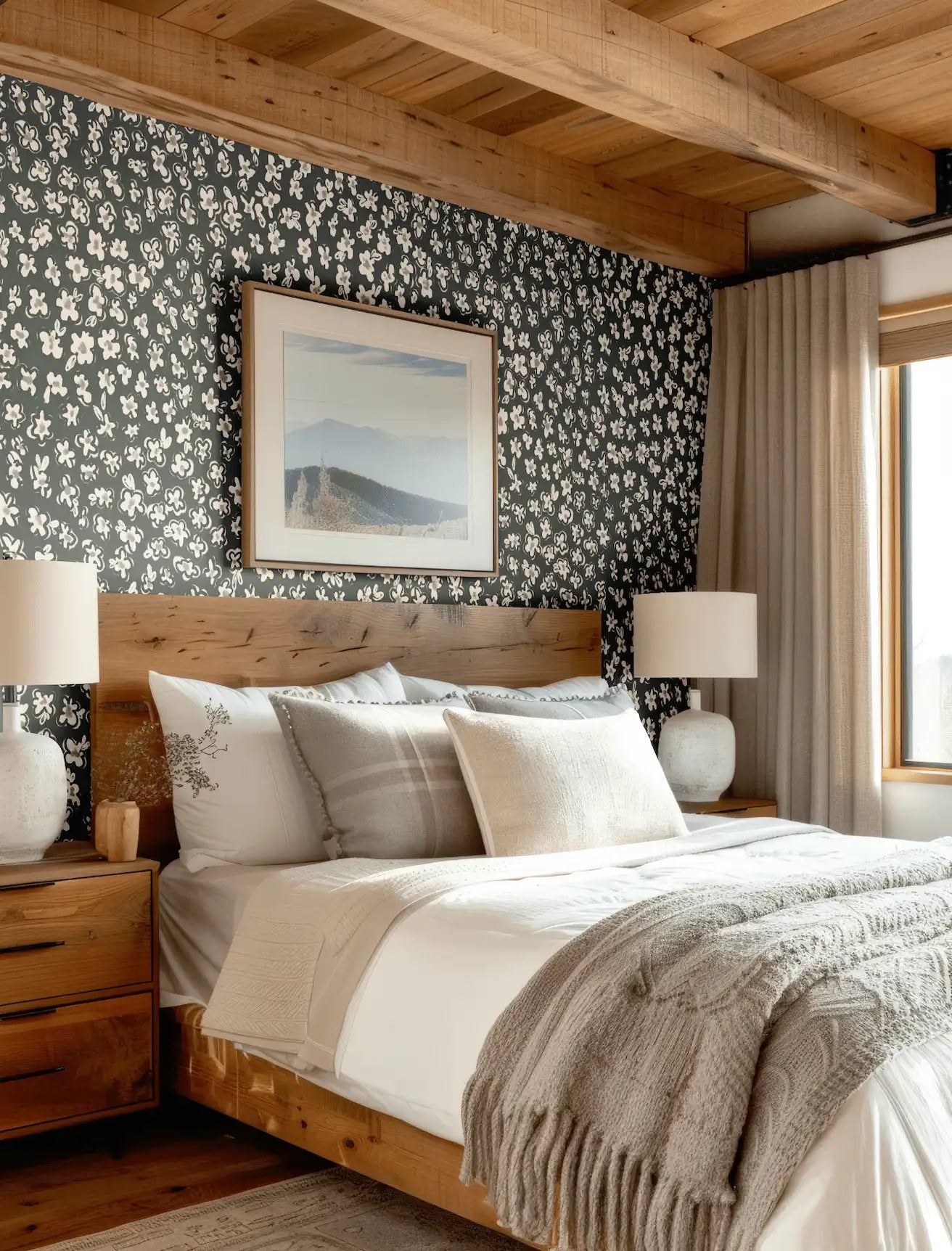 black and white wallpaper, bedroom wallpaper, wallpaper, wallpaper for walls