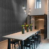 Black Wallpaper, Peel & Stick and Removable