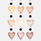 Boho Heart Wall Stickers