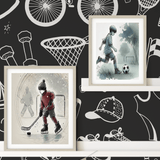 Chalkboard Sports Wallpaper