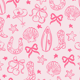 coastal cowgirl aesthetic wallpaper for walls