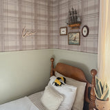 Cozy Tartan Wallpaper, Peel & Stick and Removable