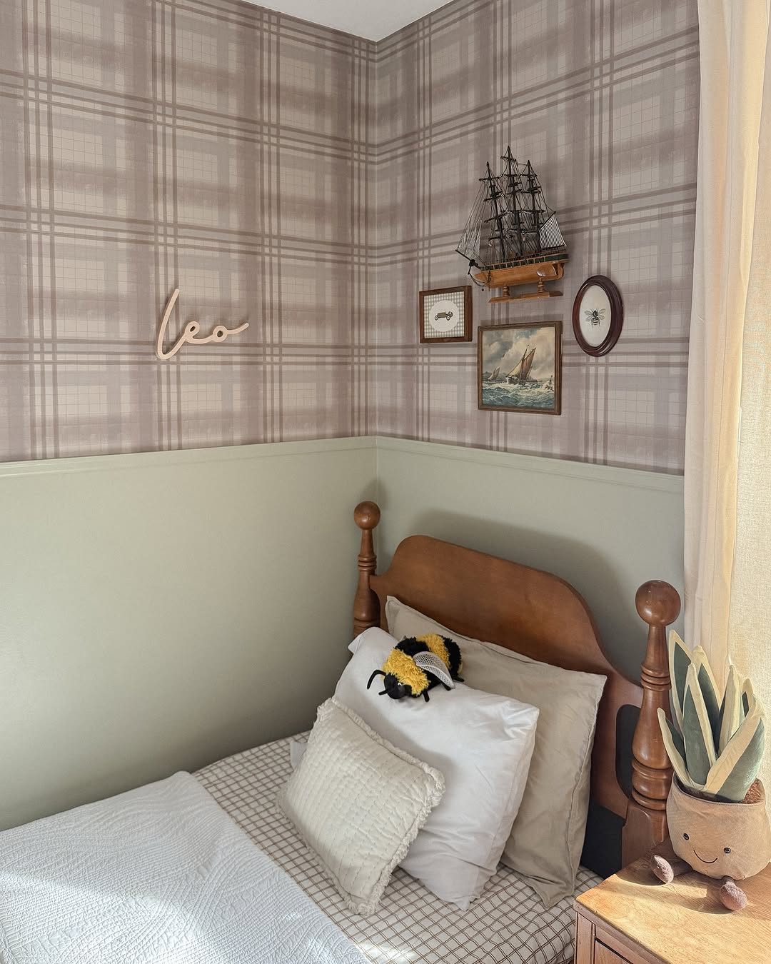 Cozy Tartan Wallpaper, Peel & Stick and Removable