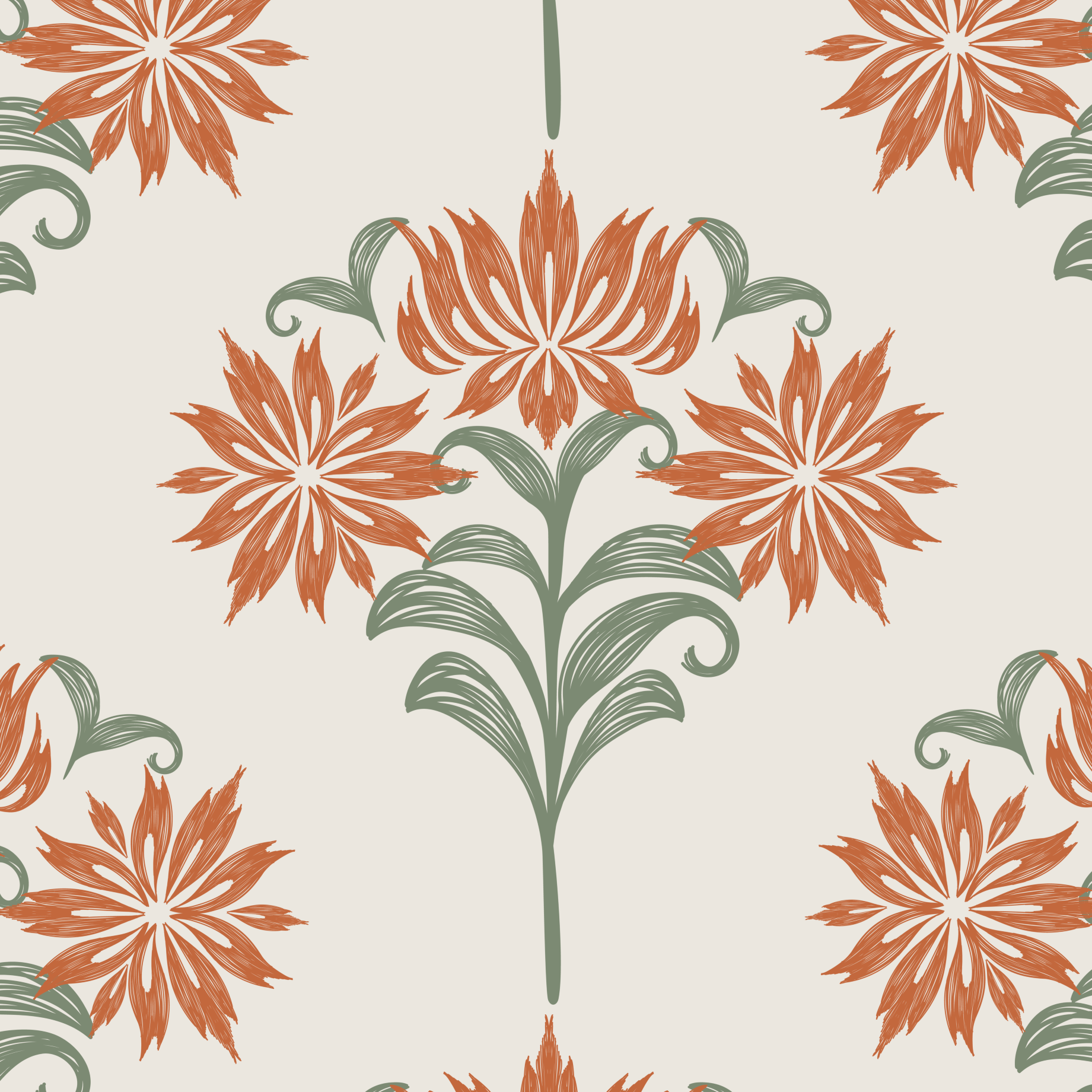 Damask Wallpaper