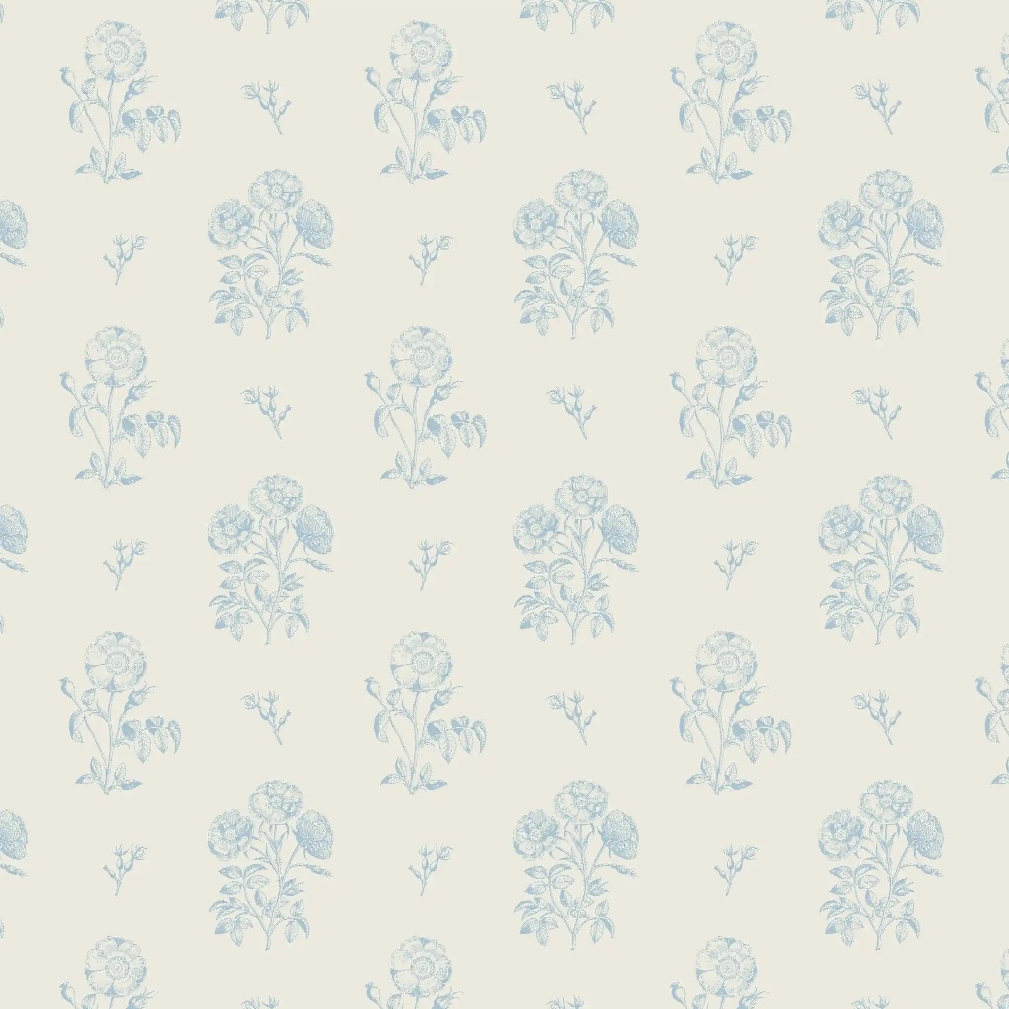 duck egg blue wallpaper with block print surface pattern