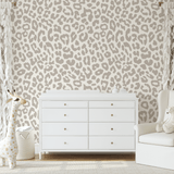 Neutral Animal Print Peel and Stick Wallpaper