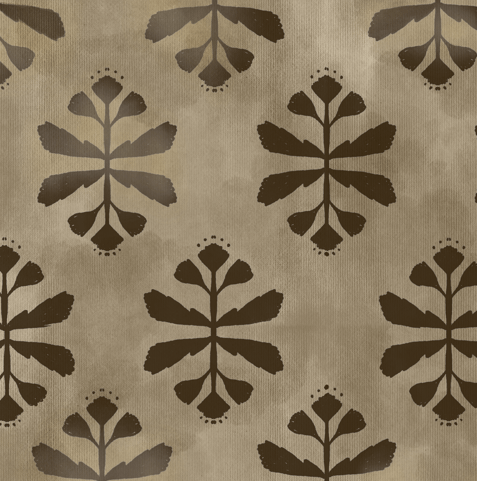 Sand - Art Deco Pattern Peel and Stick Wallpaper