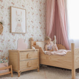 pink wallpaper peel and stick vintage roses