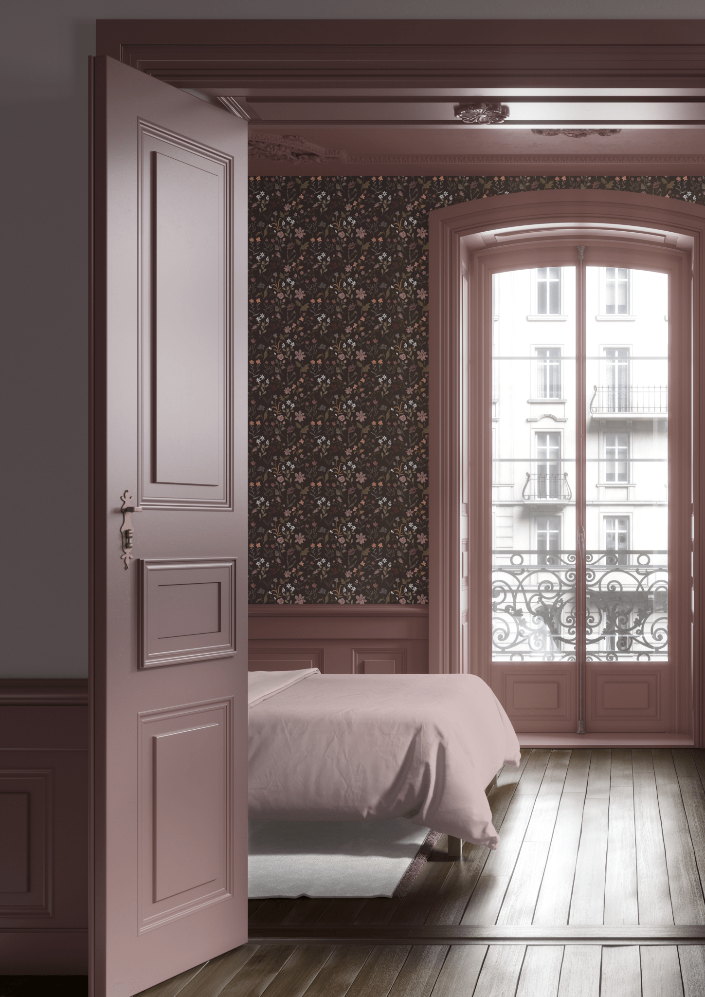 Tiny Floral Wallpaper