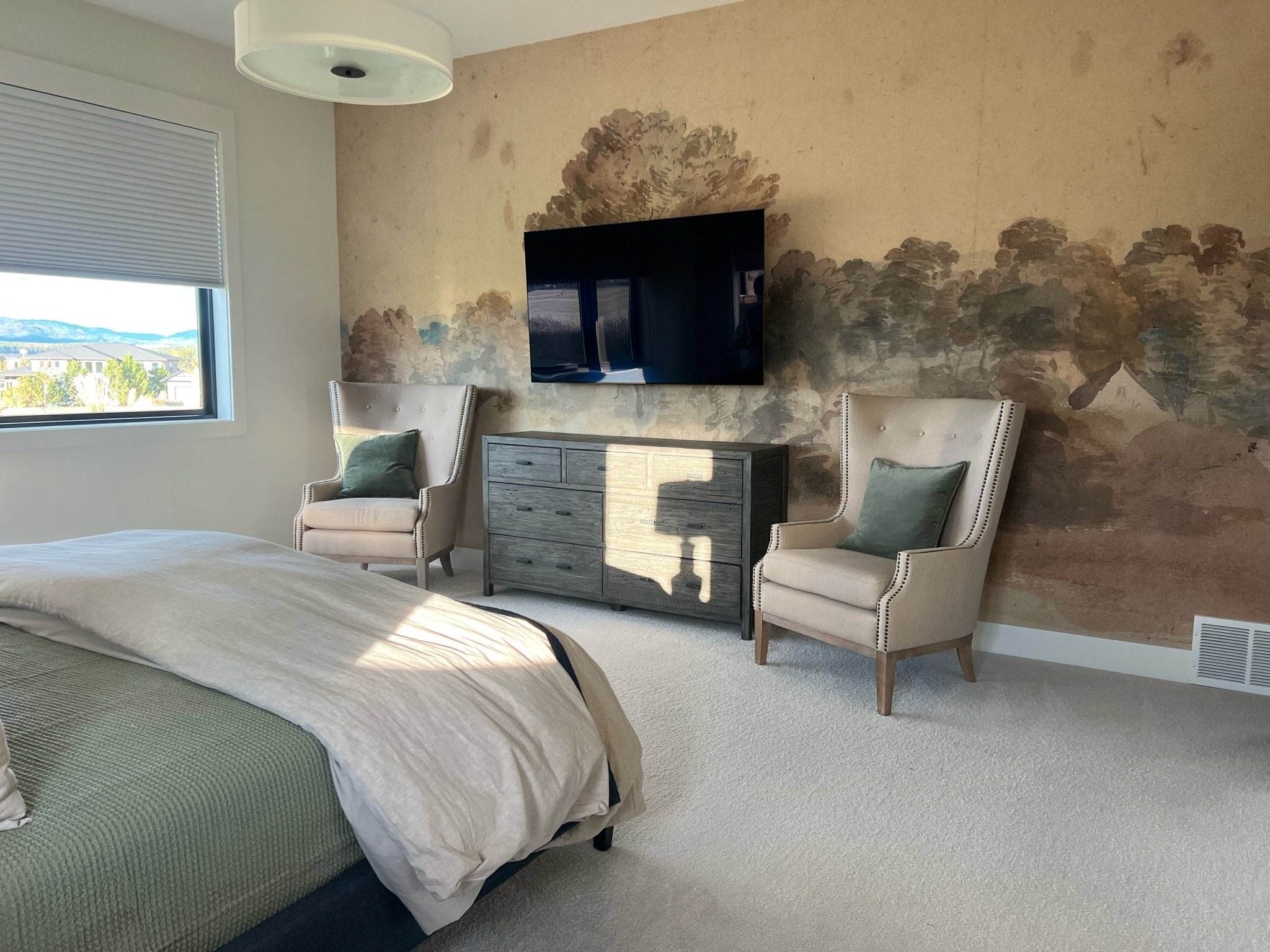 Vintage Landscape Wall Mural