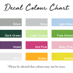 1" Mini Hearts - Rocky Mountain Decals
