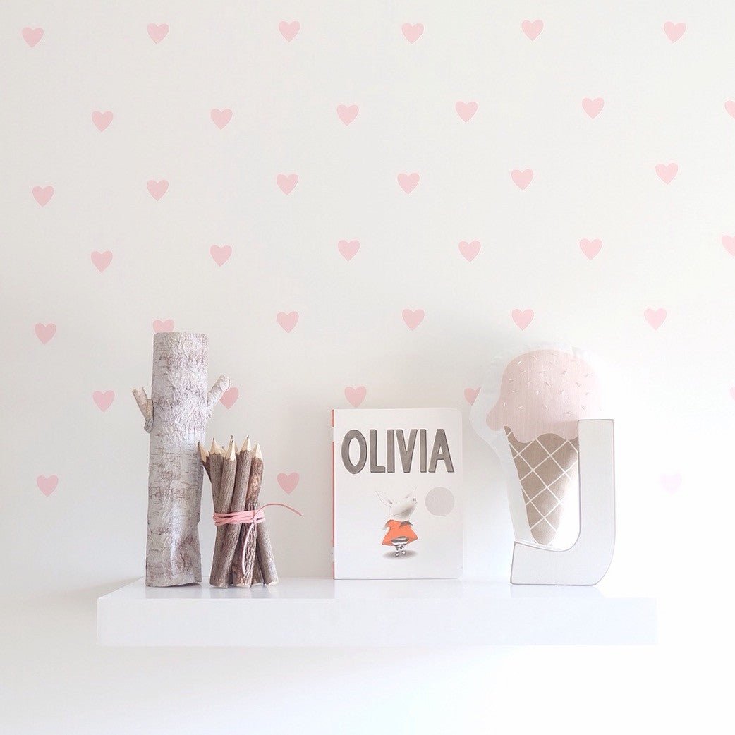 1" Mini Hearts - Rocky Mountain Decals