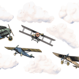 All That is Wright Airplane Decals, Kids Wall Decals, Rocky Mountain Decals