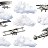 All That is Wright Airplane Decals, Kids Wall Decals, Rocky Mountain Decals