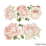 Floral wall decals, floral wall decal, floral decals, floral decal, peel and stick decals, floral wallpaper