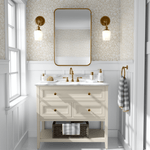 cream floral removable peel and stick wallpaper for walls in bathroom