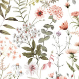 Big Floral Removable Peel and Stick Wallpaper