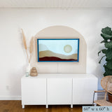 Boho Arch Wall Stickers, Kids Wall Decals, Rocky Mountain Decals