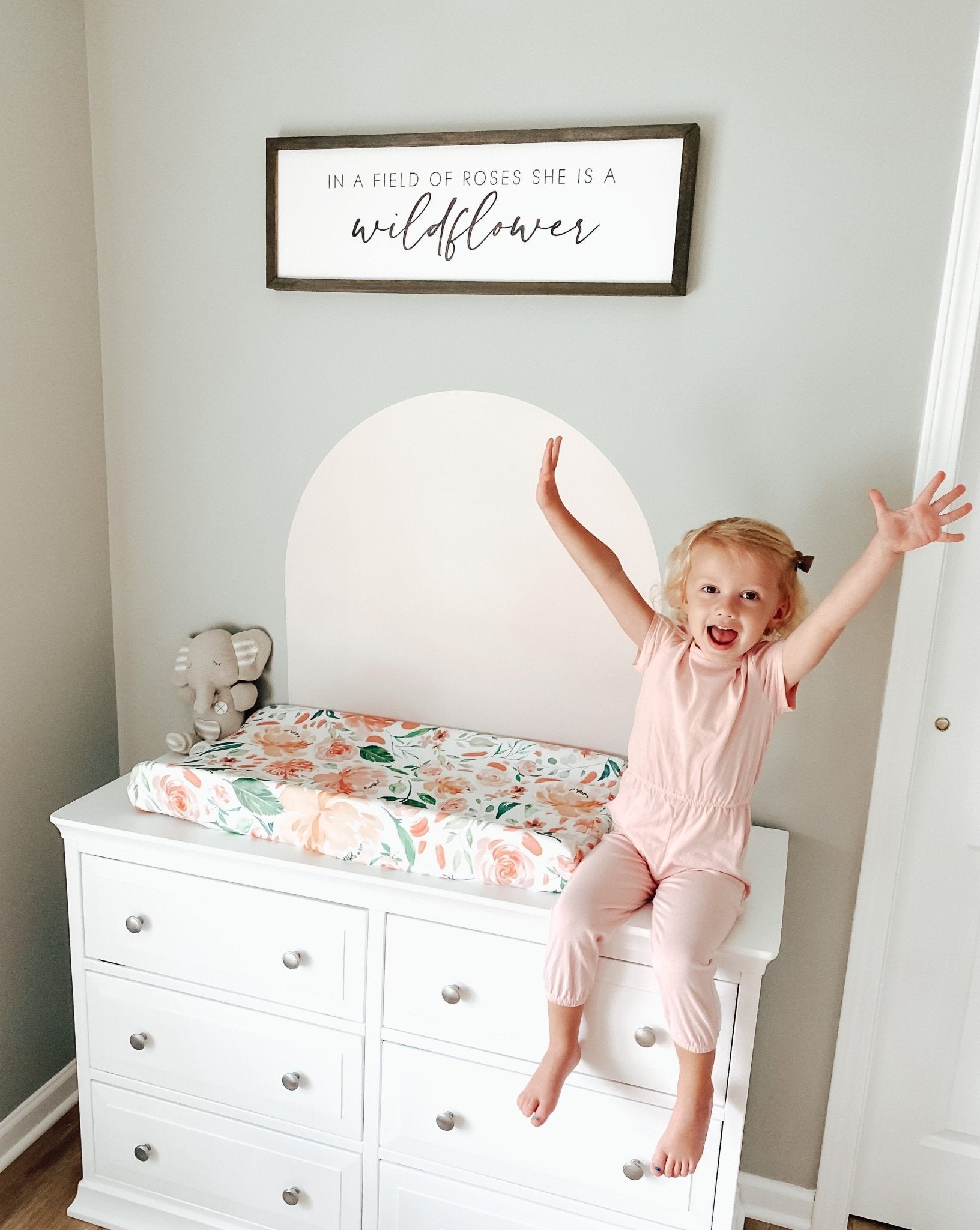 Boho Arch Wall Stickers, Kids Wall Decals, Rocky Mountain Decals