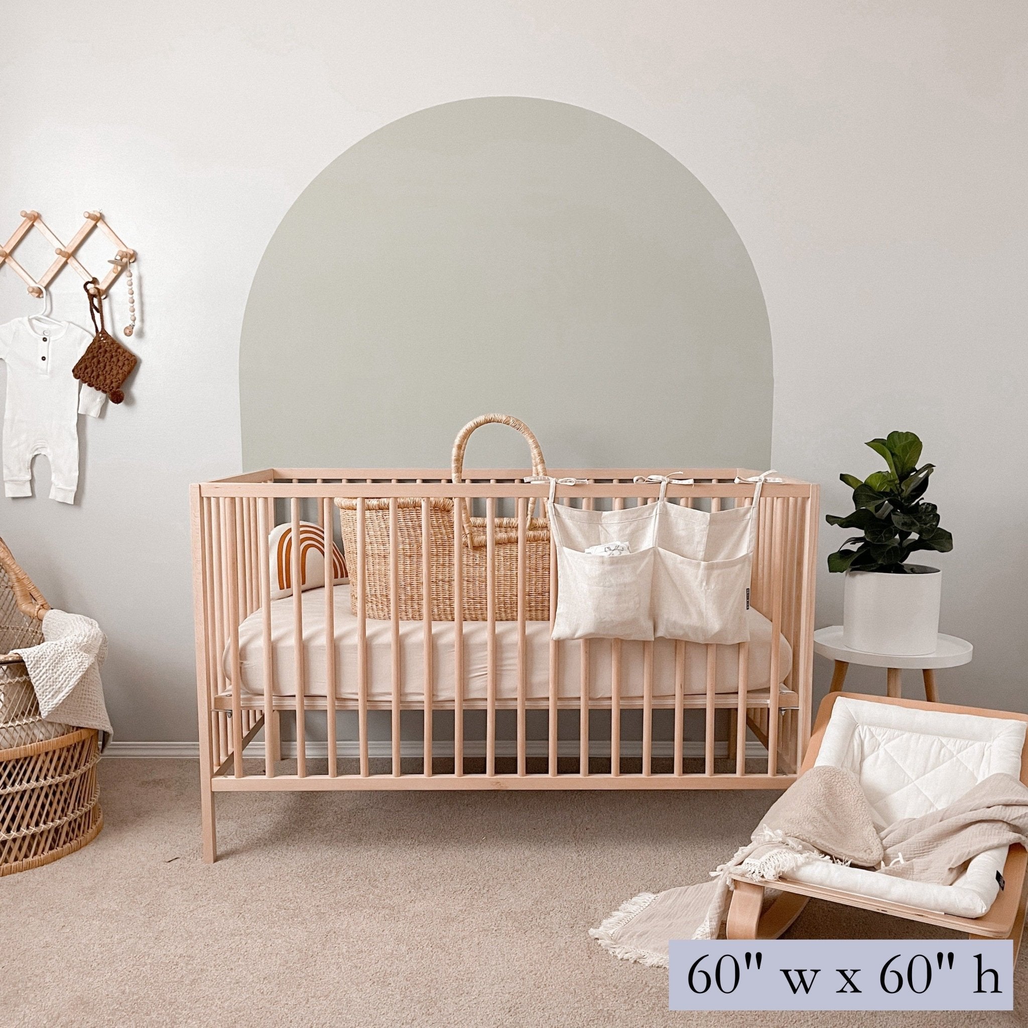 Boho Arch Wall Stickers, Kids Wall Decals, Rocky Mountain Decals