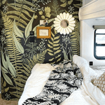 fern wallpaper, removable peel and stick wallpaper, wall paper, wallpapers peel and stick, wallpaper for walls