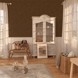 Brown grasscloth wallpaper for antique style decor, peel and stick grasscloth wallpaper for aesthetic home