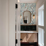 best bathroom Chinoiserie wallpapers