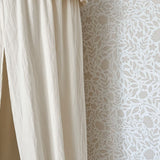 Cream Blossom Peel and Stick Wallpaper
