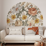 Custom Design Boho Arch Wall Stickers