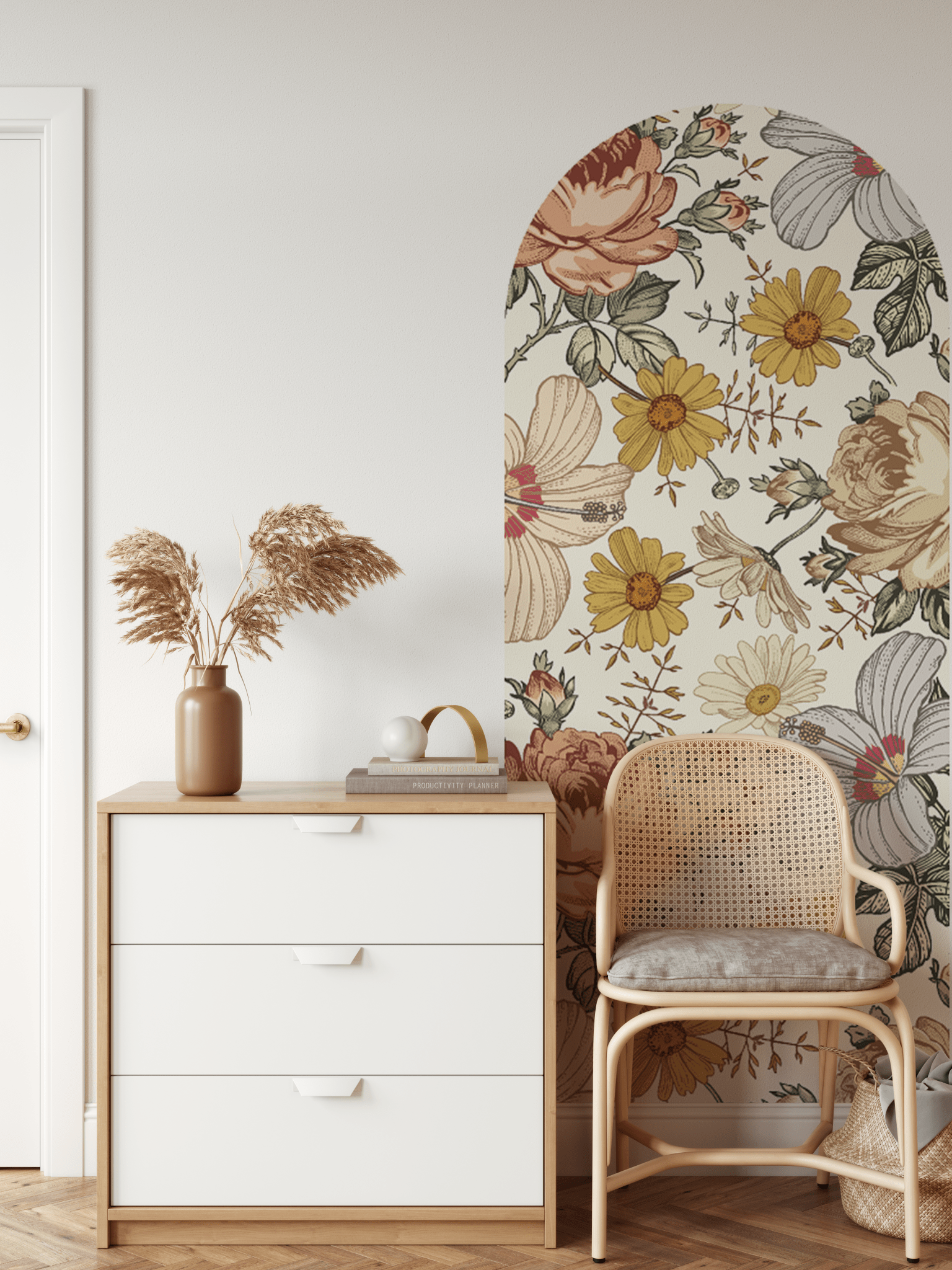 Custom Design Skinny Arch Wall Stickers