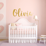 Personalized Childrens Wall Decal - Girls Name Wall Decal - Nursery Wall Decal - Personalized Name Decal - Vinyl Wall Decal