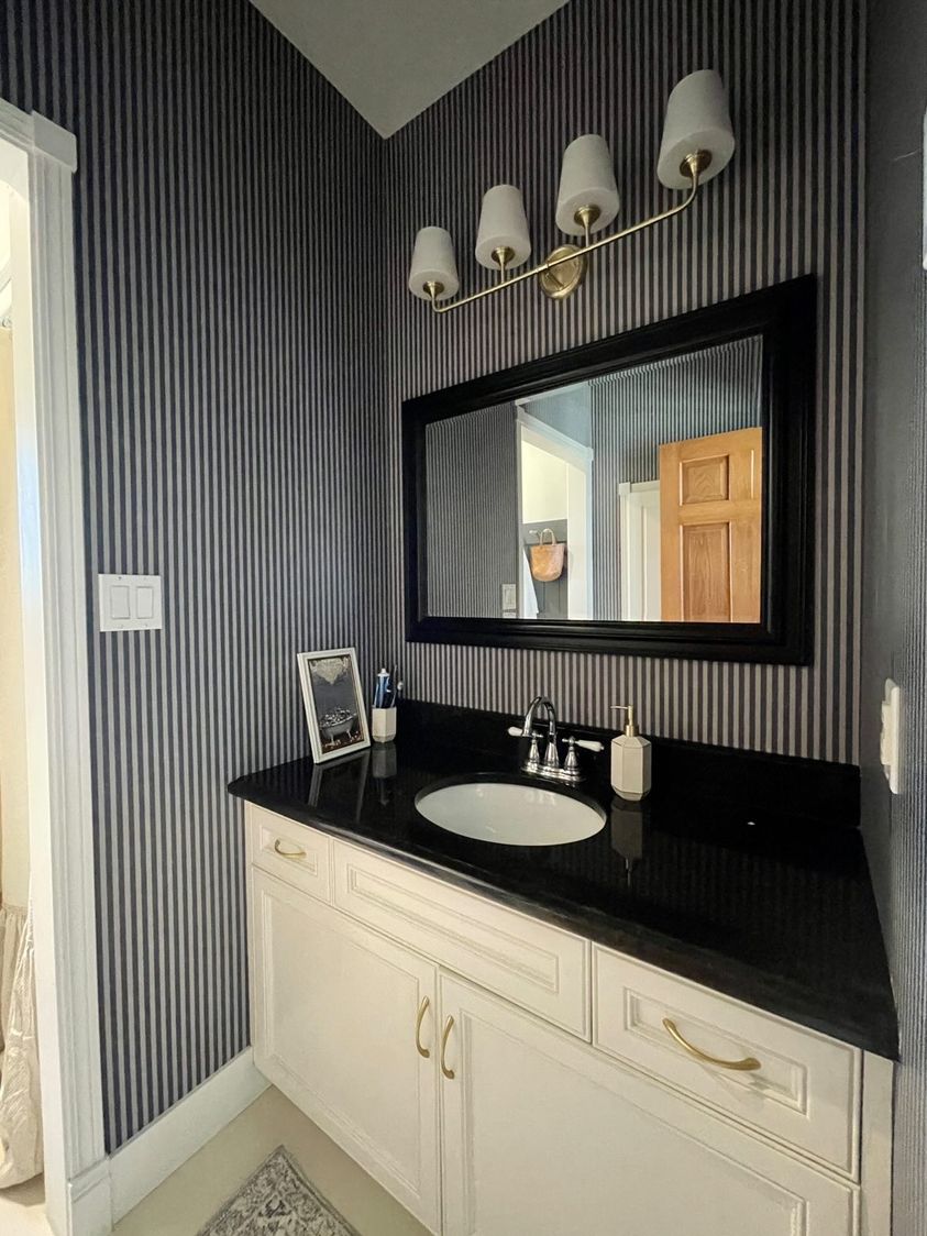 Designer Stripe Peel and Stick Wallpaper