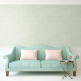 sage green grasscloth wallpaper
