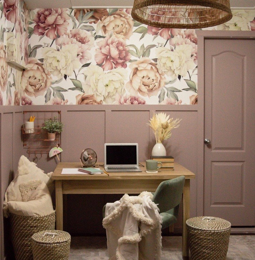 Golden Days Wallpaper (Peel & Stick) - Rocky Mountain Decals